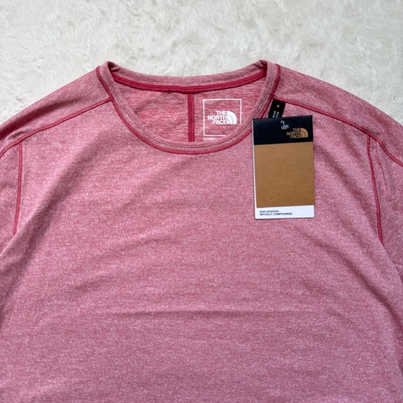The North Face EA Dawn Relaxed‎ Tee Women’s Small Slate Rose Active Outdoor NEW - Picture 2 of 10